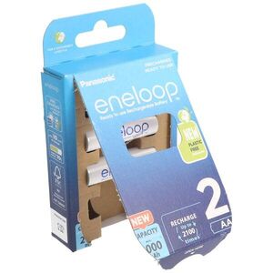 Panasonic eneloop BK-3MCDE/2BE AA Mignon ceruza akku 1.2V 2000mAh 2db/csomag NiMH kép