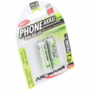 Ansmann AA Mignon ceruza akku 1, 2V 800mAh 2db/csomag NiMH kép