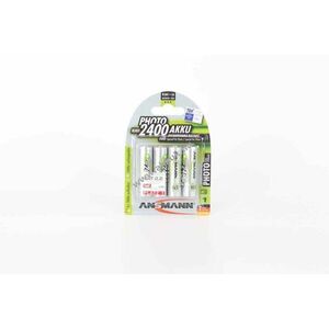 Ansmann Photo AA Mignon ceruza akku 1, 2V 2400mAh 4db/csomag NiMH kép