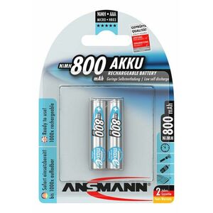 Ansmann Typ 900 Micro akku 1.2V 800mAh 2db/csomag NiMH kép