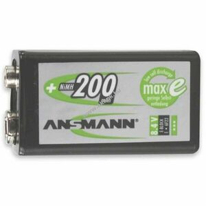 Ansmann maxE E-Block akku 8, 4V 200mAh NiMH kép