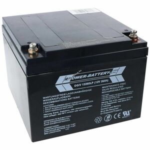 RPower OGiV12260LP Longlife 12V 26Ah akku AGM ólom-zselés kép