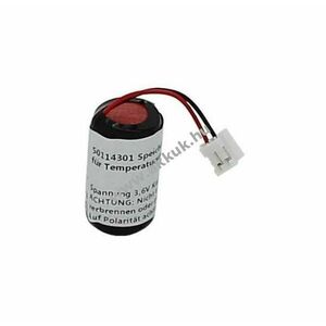Helyettesítő memória elem 3, 6V 1200mAh PLC (SPS) hőmérséklet-érzékelőhöz kép