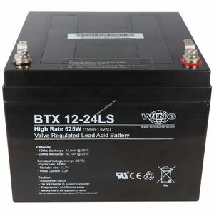 Wing BTX12-24LS 12V 24Ah akku AGM ólom-zselés kép