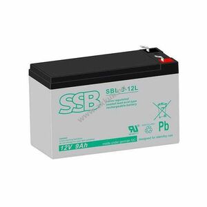 SSB SBL9-12L 12V 9Ah akku AGM ólom-zselés kép