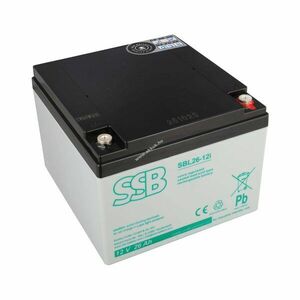 SSB SBL26-12i 12V 26Ah AGM ólom-gél akku kép
