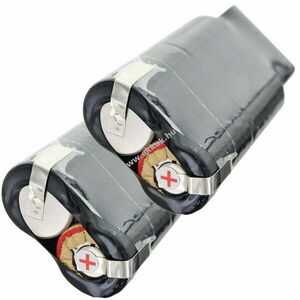 Helyettesítő akku Theimeg TH-20DS-S/E 6V 2000mAh 2db/csomag daruakku daru vezérlő távvezérlő NiMH kép