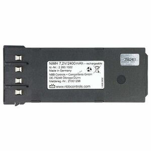 Eredeti NBB Nano 22501000 daru távvezérlő akku 7, 2V 2400mAh NiMH kép