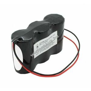 Helyettesítő akku vészvilágítás 3, 6V 4500mAh F1x3 D (góliát) 200mm kábel NiCd kép