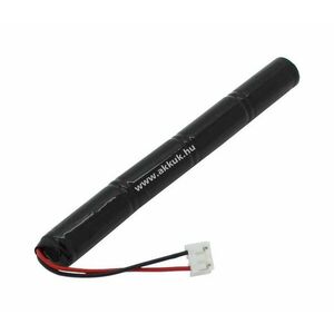 Helyettesítő akku vészvilágítás 4, 8V 500mAh L1x4 Lady N 60mm kábel csatlakozó KMU003 98100141 NiMH kép