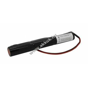 Helyettesítő akku vészvilágítás L1x3 Sub-C 3, 6V 4200mAh 200mm kábel NiMH kép
