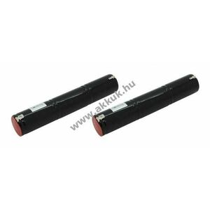 Helyettesítő akku vészvilágítás 7, 2V 4500mAh 2x L1x3 Mono D Faston Saftura 6VTD137 NiCd kép