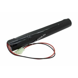 Helyettesítő akku vészvilágítás D (góliát) 4, 8V 4500mAh 1db/csomag 300mm kábellel NiCd kép