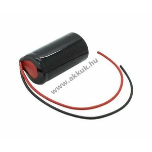 Helyettesítő akku vészvilágítási D (góliát) 1, 2V 4500mAh 200mm kábel 1db/csomag NiCd kép