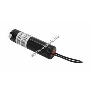 Helyettesítő akku vészvilágítás 2, 4V 3000mAh Sub-C L1x2 6, 3mm Faston 150mm kábel NiMH kép