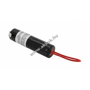 Helyettesítő akku vészvilágítás L1x2 Sub-C 2, 4V 3000mAh 6, 3mm Faston 150mm kábel NiMH kép