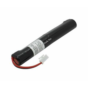 Helyettesítő akku vészvilágítás Zumtobel 2, 4V 3700mAh 65mm kábel csatlakozó 00155517 98100253 NiMH kép