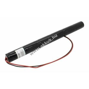 Helyettesítő vészvilágítás akku 7, 2V 4000mAh L1x6 C (bébi méret) 300mm kábellel NiMH kép
