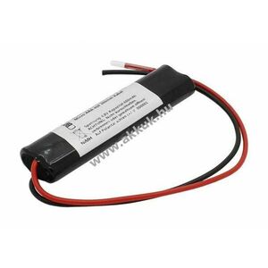 Helyettesítő akku vészvilágítás AAA (Micro) akku 4, 8V 600mAh NiMH kép