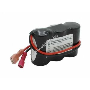 Helyettesítő akku vészvilágítás 3, 6V 3500mAh Sub-C F1x3 Faston -4, 8mm +6, 3mm 200mm kábel NiMH kép