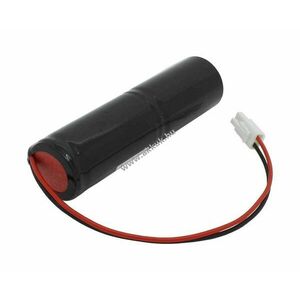 Helyettesítő akku vészvilágítás L1x2 D (góliát) 2, 4V 4500mAh 200mm kábel NiCd kép
