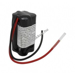Helyettesítő vészvilágítás akku AAA (Micro) 4, 8V 800mAh 1db/csomag NiMH kép