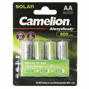 Camelion AlwaysReady AA Mignon ceruza akku 1, 2V 800mAh 4db/csomag NiMH kép
