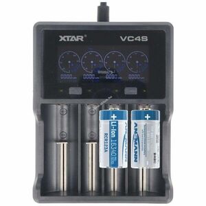 Helyettesítő akku CR123A 3, 7V 850mAh 2db/csomag LCD töltő Li-Ion kép