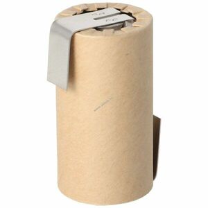 Helyettesítő akku Sub-C 1, 2V 2000mAh forrfüllel Z-alakú ipari egycella NiMH/NiCd kép