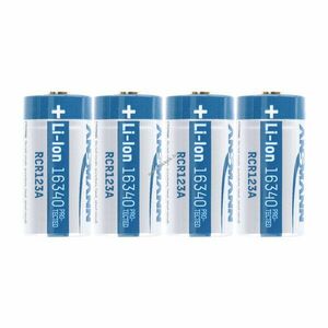 Fenix CR123A 3, 7V 800-850mAh 4db/csomag akkubox-szal Li-Ion kép