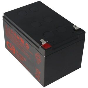 CSB GP12120F2 12V 12Ah VdS G120031 151x98x100mm Faston 6, 3mm 5 éves standby ólom-zselés akku AGM kép