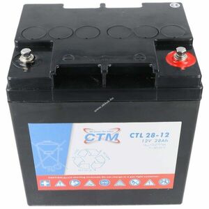 CSB CTL 28-12 12V 28Ah akku AGM ólom-zselés kép