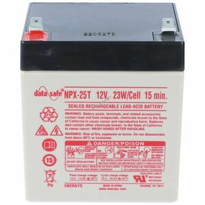 Hawker Enersys DataSafe NPX25-12 12V 5Ah AGM ólom akku kép