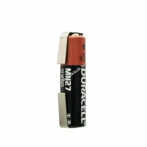 Duracell MN27 12V elem U-alakú forrfüllel fűtési rendszer elem kép