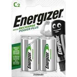 Energizer Power Plus HR14 C (bébi méret) akku 1.2V 2500mAh 2db/csomag NiMH kép