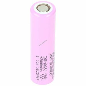 18650 hengeres cella 3, 7V 3000mAh 1db/csomag Li-ion kép