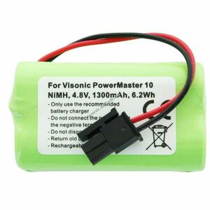 Helyettesítő akku Visonic PowerMaster 10 GP130AAM4YMX 99-301712 4, 8V 1300mAh riasztó NiMH kép