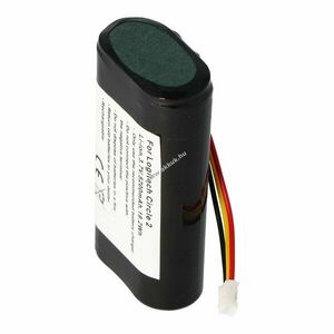 Helyettesítő akku Logitech Circle 2 533-000145 3, 7V 5200mAh 19, 2Wh riasztó Li-Ion kép