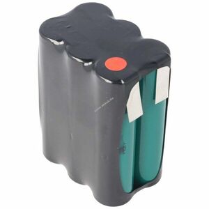Akkupakk 7, 2V 4000mAh HR-4/3AU F2x3 51x17x67mm forrfülekkel NiMH kép