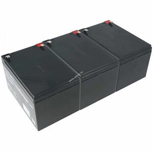 Multipower MP12-12C 12V 12Ah 3db/csomag AGM ólom-zselés kép