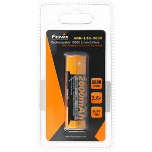 Fenix ARB-L2 18650 védett akku 2600mAh 1db/csomag Li-Ion kép