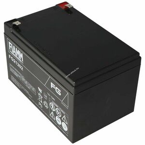 FIAMM FG21202 12V 12Ah 6, 3mm csatlakozó VdS G193064 akku AGM ólom-zselés kép