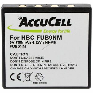 Helyettesítő akku HBC FUB9NM BA209000 209060 209061 209062 rádió adó-vevő kép