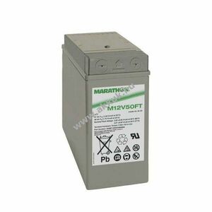 Exide Marathon M12V50FT 12V 47000mAh NAMF120050HM0MA M6 csavaros AGM/ólom-zselés kép