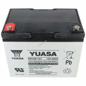 Yuasa REC36-12I 12V 36000mAh akku AGM ólom-zselés kép