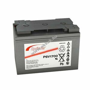 Exide Sprinter P6V1700 6V 122000mAh akku AGM ólom-zselés kép