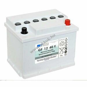 Exide Dryfit GF 12 040 Y 12V 40000mAh akku AGM/ólom-zselés kép