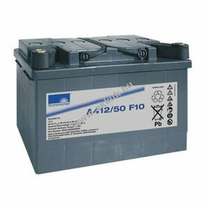 Exide Sonnenschein Dryfit A412/50 F10 12V 50000mAh M10 csavaros csatlakozás AGM és ólom-zselés kép