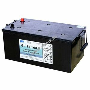 Exide Dryfit Traction Block GF12160V 12V 160000mAh akku AGM ólom-zselés kép