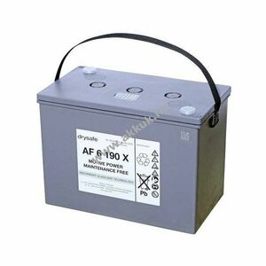 Exide AF06190XOS 6V 190500mAh akku F-M6 AGM és ólom-zselés kép